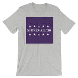 Stonewall50 Royalty Unisex Short Sleeve Jersey T-Shirt